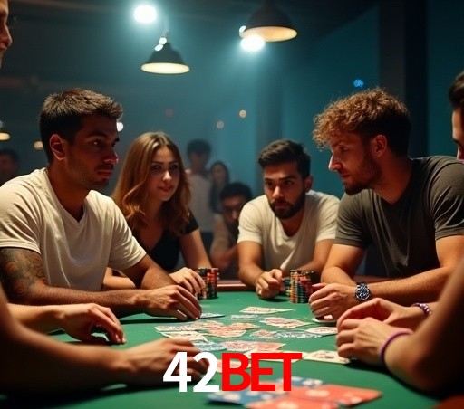 Interface moderna da plataforma 42BET